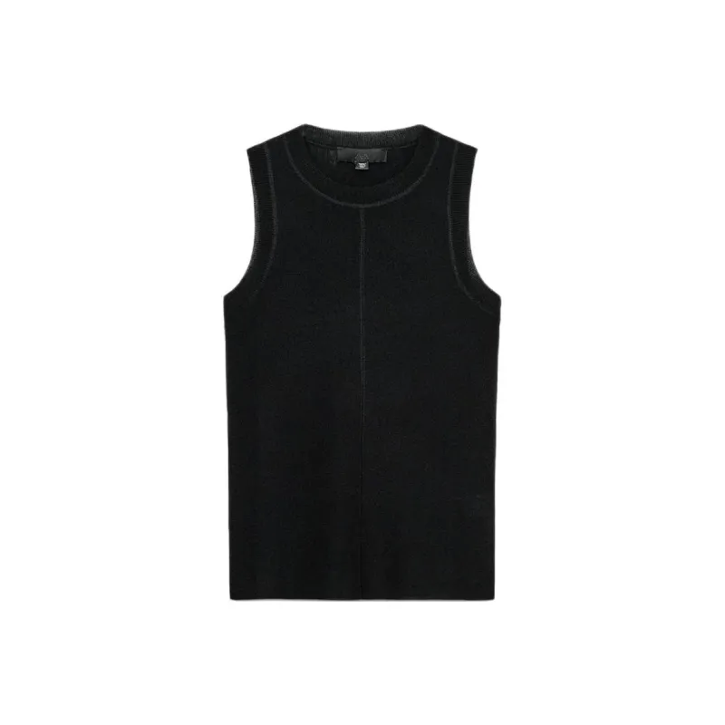ZARA Tank Tops Women's Black-0