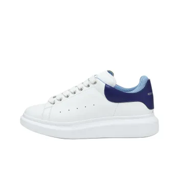 Alexander McQueen Low Top Casual Shoes Men's White Blue