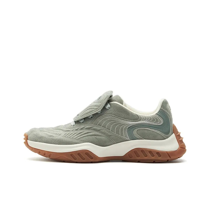 OGR NOVA Og Green Gum Abrasion Resistant, Breathable, Lightweight Low Top Casual Shoes Unisex Green-0