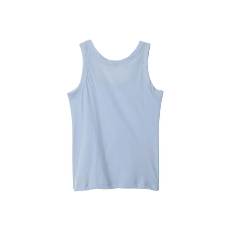 CINOH Tank Tops Women's Sax Blue-1