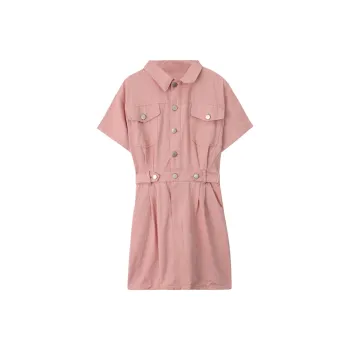 IDLE SOUL Short Sleeved Dress Women's