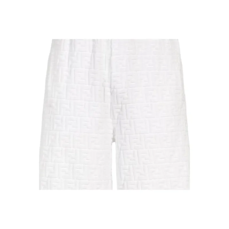 FENDI Ff Jacquard Bermuda Shorts-5
