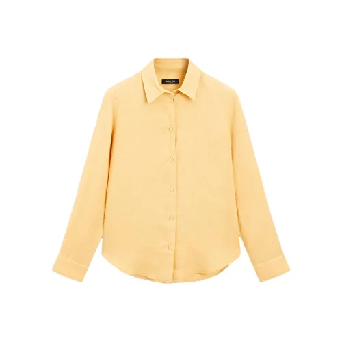 Massimo Dutti Shirts Women's Yellow