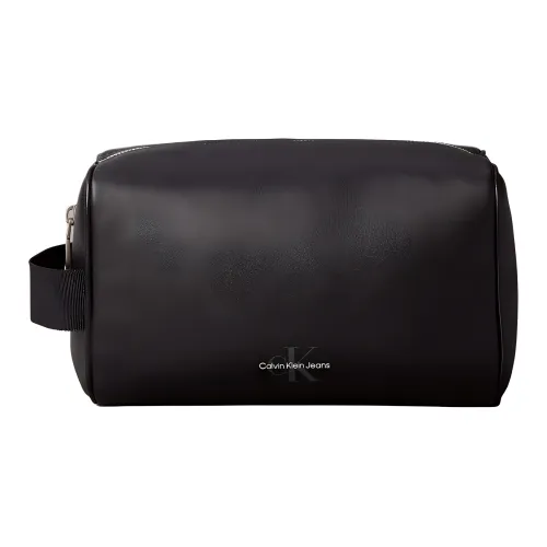 CALVIN KLEIN Polyurethane Clutch Men's Black