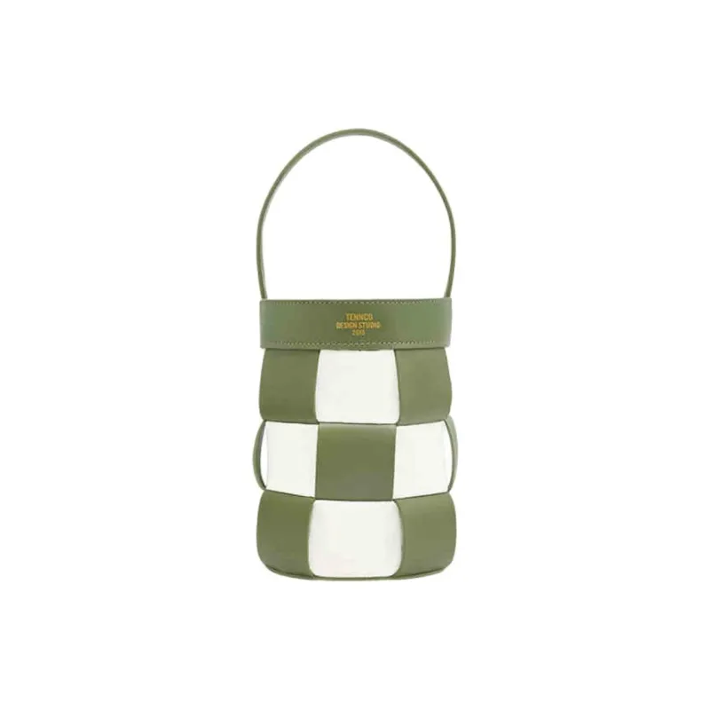 TENNCO Cow Leather Bucket Bag Handbag Trumpets Women's Multicolor-7