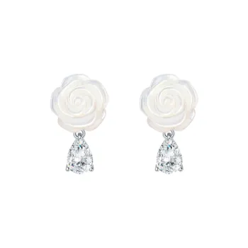 BABYBEI Mother Of Pearl Earrings Women's
