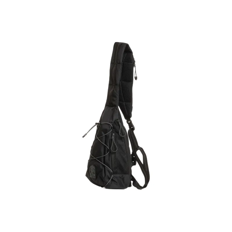PARAJUMPERS Nylon Sling Bag Unisex Black-1