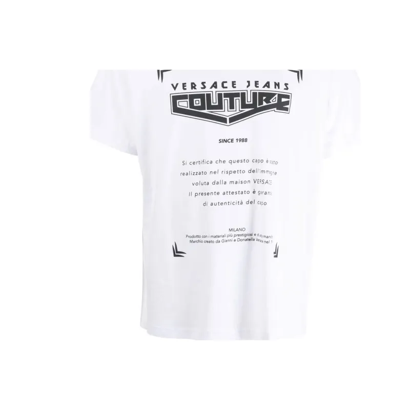 VERSACE JEANS COUTURE SS22 T Shirt Men's White-4