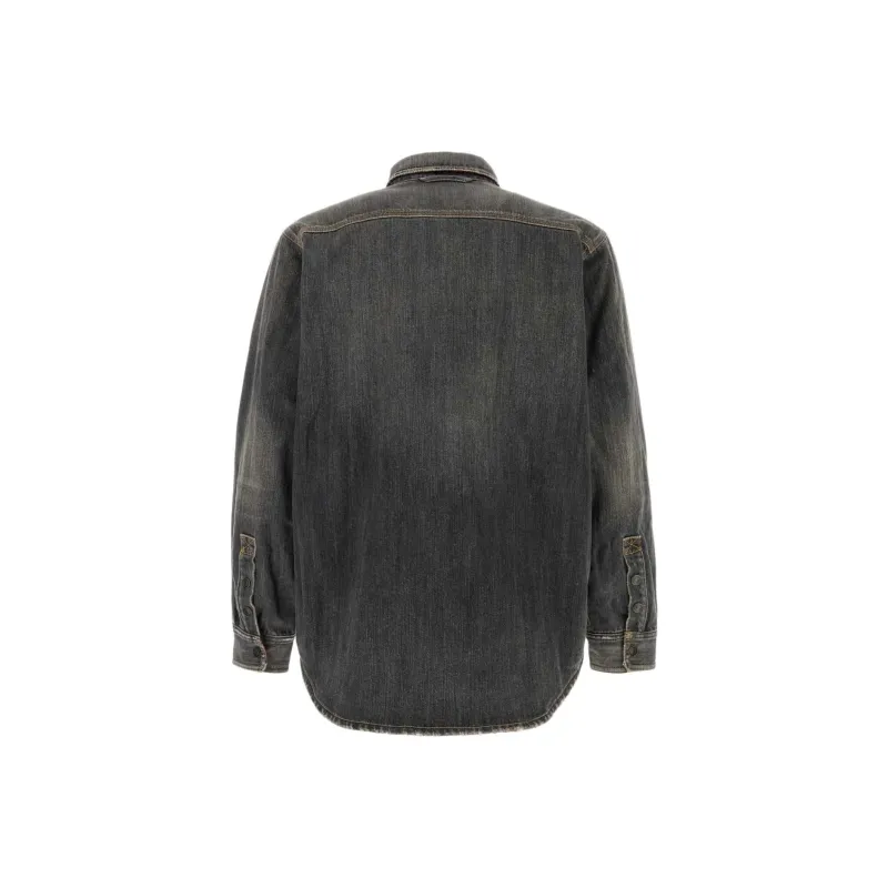 Balenciaga Cotton Demin Shirt Jacket-1