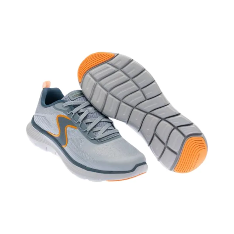 Skechers Flex Advantage 5.0 Low Top Training Shoes Men's Blue Gray-4