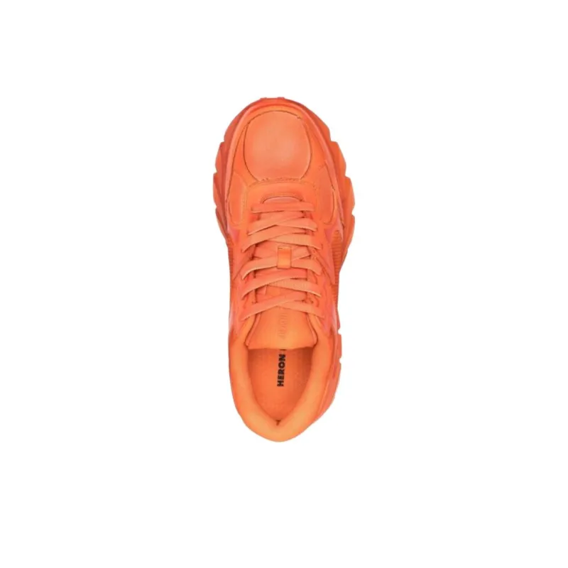 HERON PRESTON Block Stepper Low Top Casual Shoes Men's Orange-3