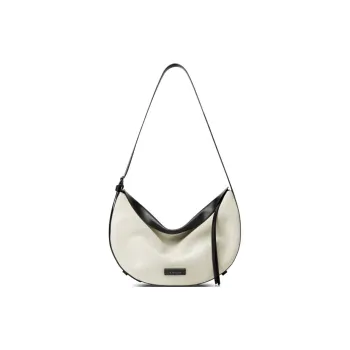 INJOYLIFE Canvas Bag, Shoulder Bag Tubas Women's Ecru