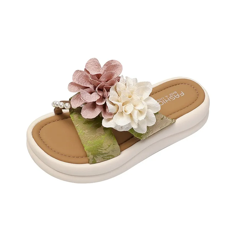 Dawei's House Slip Resistant, Odor Resistant, Antibacterial Slide Slippers Women's-0