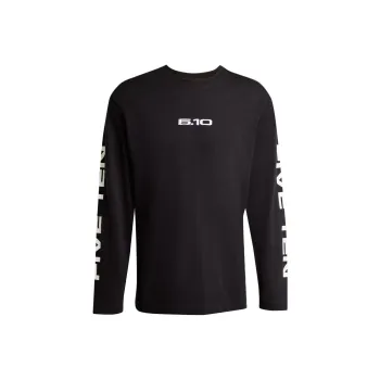 Adidas Free Shipping With AdiClub Five Ten Logo Line Longsleeve Tee