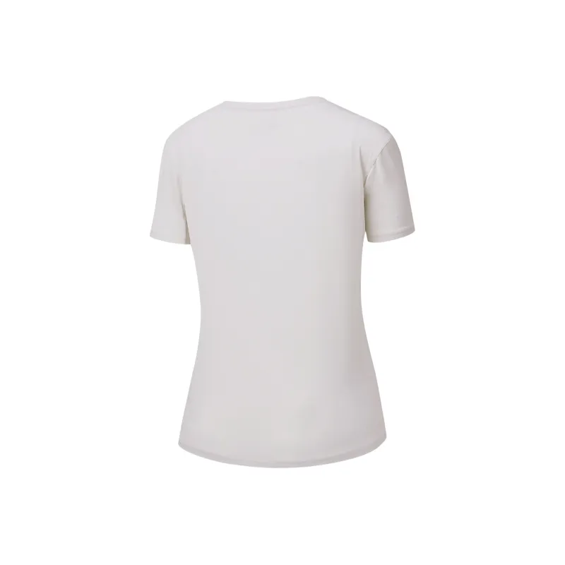 Saucony T Shirt Women's Ivory Beige-1