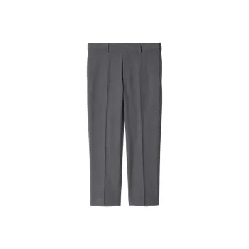 UNIQLO Suit Trousers Men Lead Gray