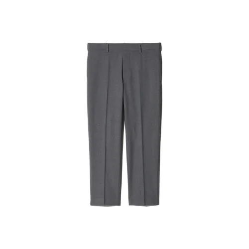 UNIQLO Suit Trousers Men Lead Gray