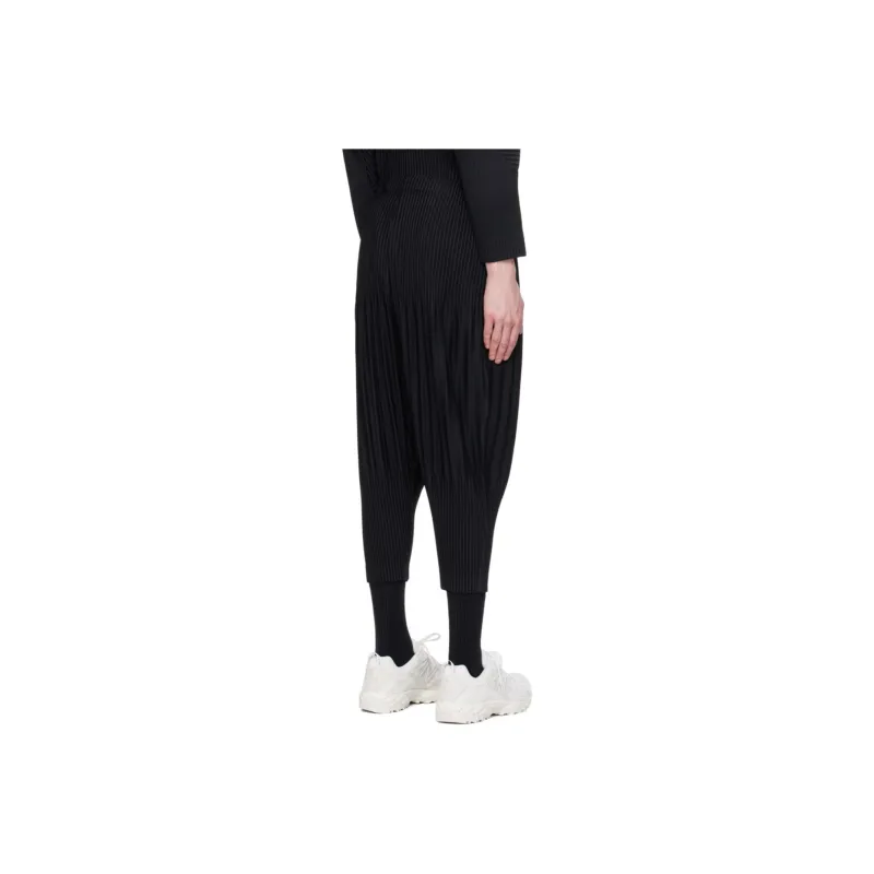 Homme Plissé Issey Miyake Plissé Tapered Trousers-4