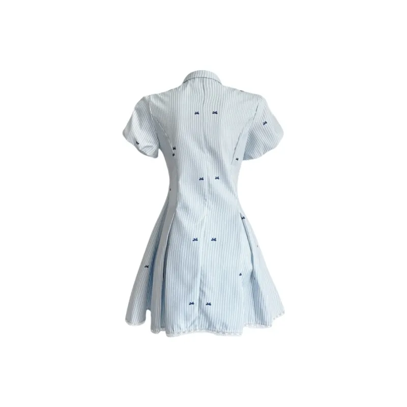 Mu Xiao Xin Short Sleeved Dress Women's-1