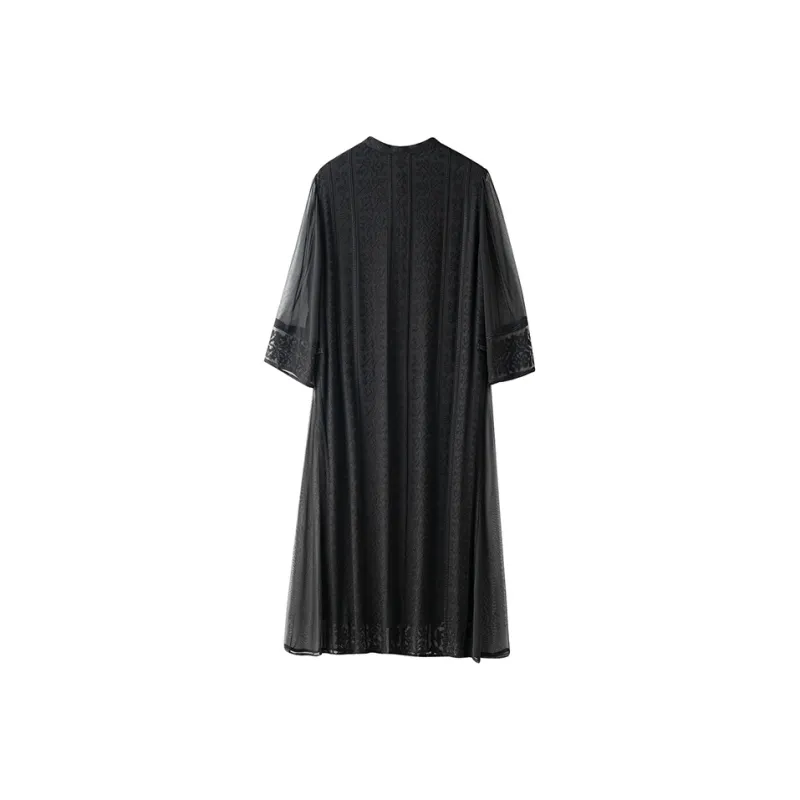 To The West Long Sleeved Dress Women's-7