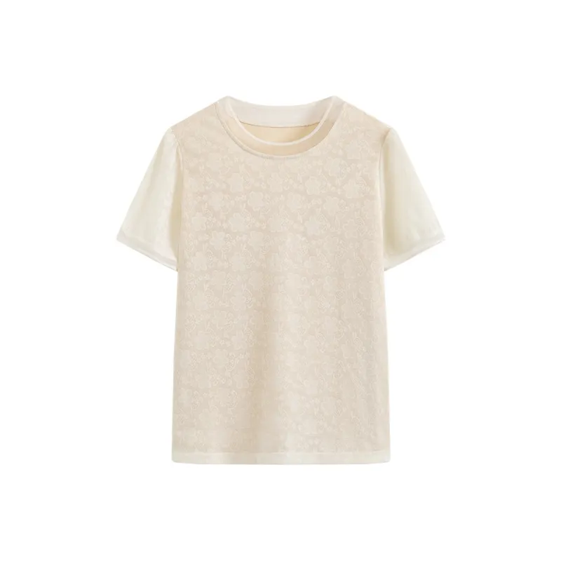 Taste The Color Puff Sleeve T Shirt Women's-0