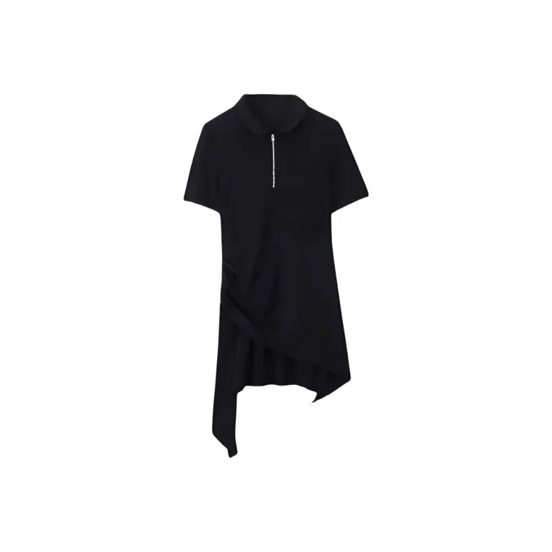Mu Xiao Xin Short Sleeved Dress Women's-6