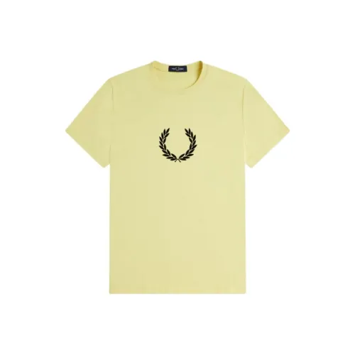 FRED PERRY T Shirt Men's Yellow