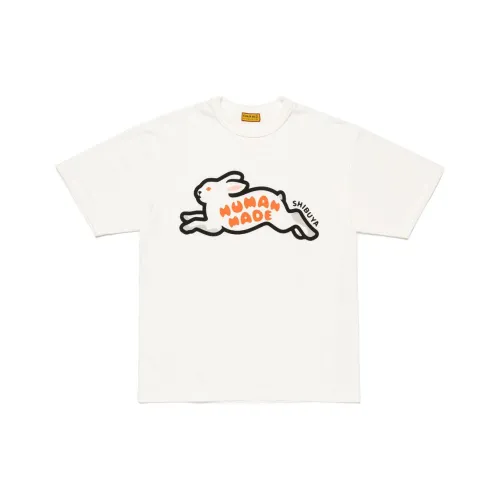 HUMAN MADE T Shirts Unisex Ecru