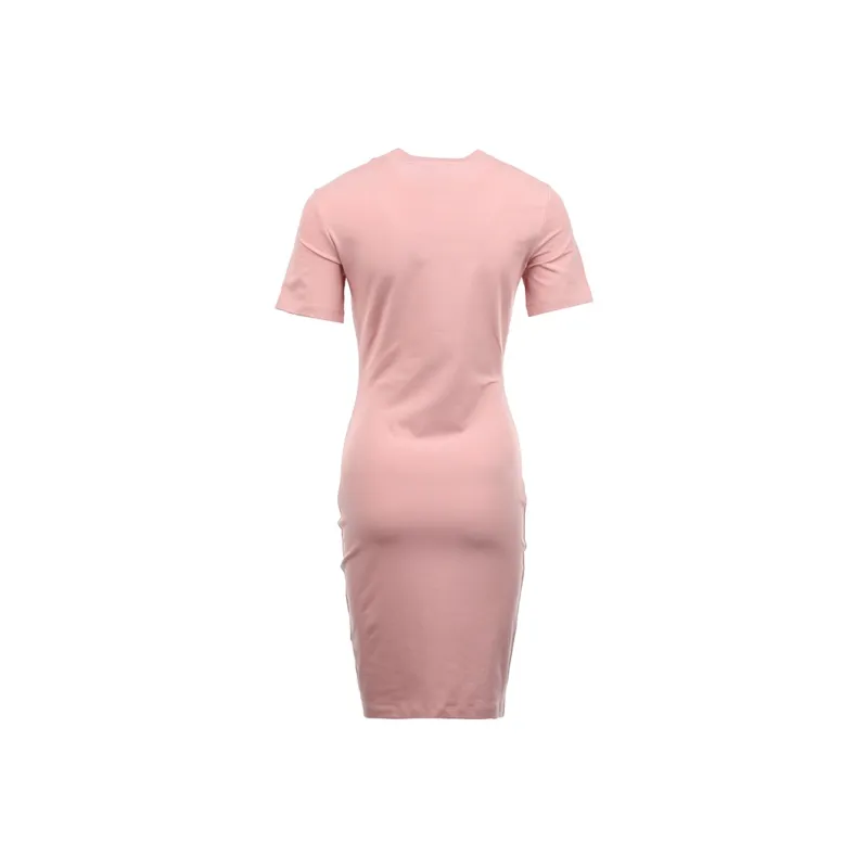 VERSACE JEANS COUTURE SS25 Short Sleeved Dress Women's Light Pink-1