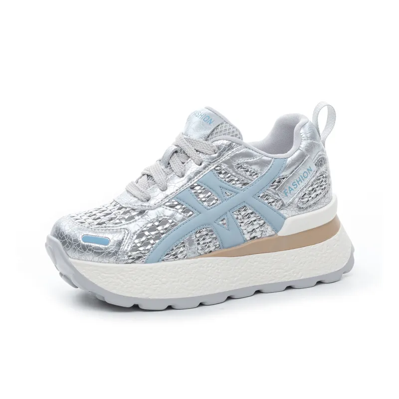 POOQ Low Top Chunky Sneakers Women's-12