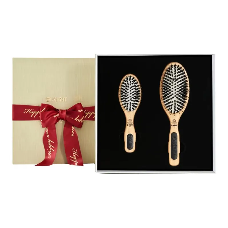 Kent Boar Bristle Airbag Clothing Sets Massage Comb Soothe Scalp PF01+PF02-6