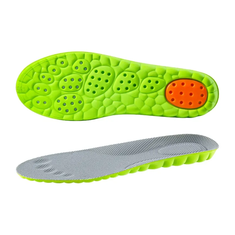 Footprint Tribe Breathable Mesh+PU+GEL Cushioning Layer Insoles Unisex-4
