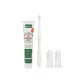 Vanilla Scented Clothing Sets[1 Vanilla Scented Toothbrush+2 Finger Sleeves+1 Toothpaste 70g]