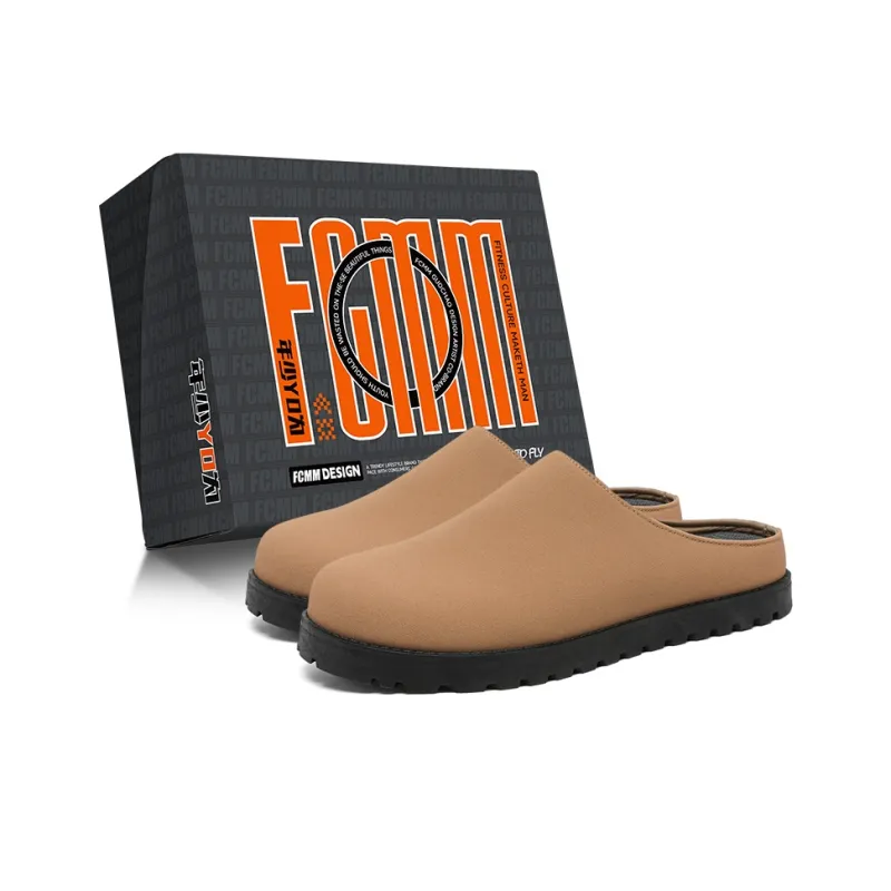 FCMM Slip Resistant Abrasion Resistant Closed Toe Slippers Men's Box-0