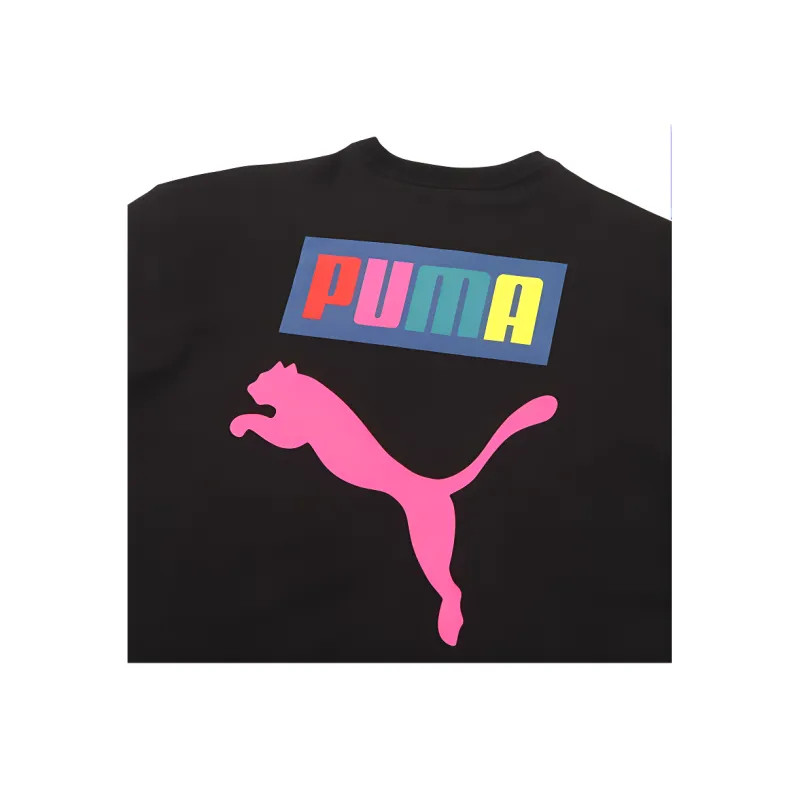 PUMA T Shirts Men Black-2
