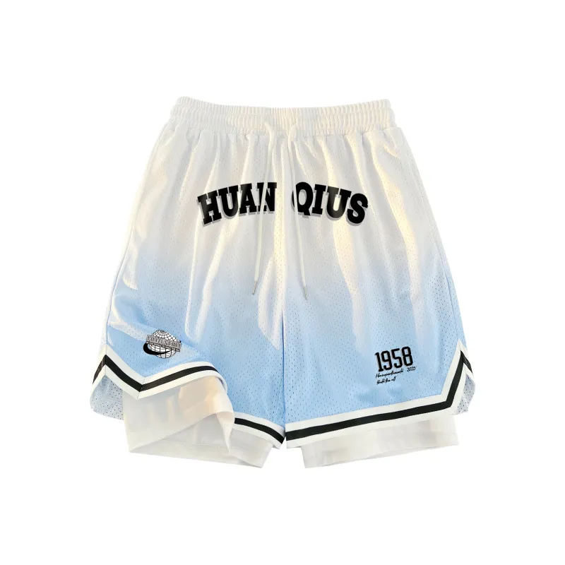 HUANQIU Casual Shorts Unisex-11