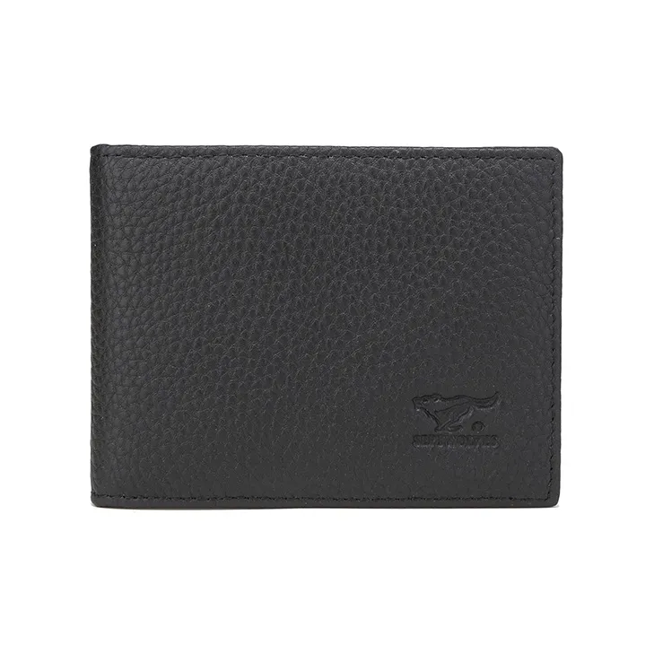 SEPTWOLVES Cow Leather Card Holder For Driver's License And Vehicle Registration Unisex Black-3