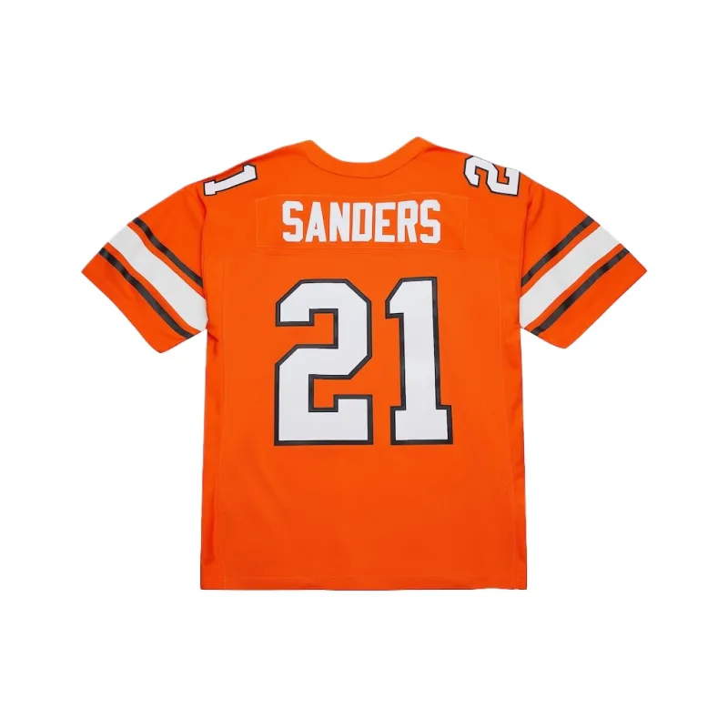 Mitchell Ness Ncaa Dark 'Oklahoma State Cowboys 1987 Barry Sanders' Jersey-1