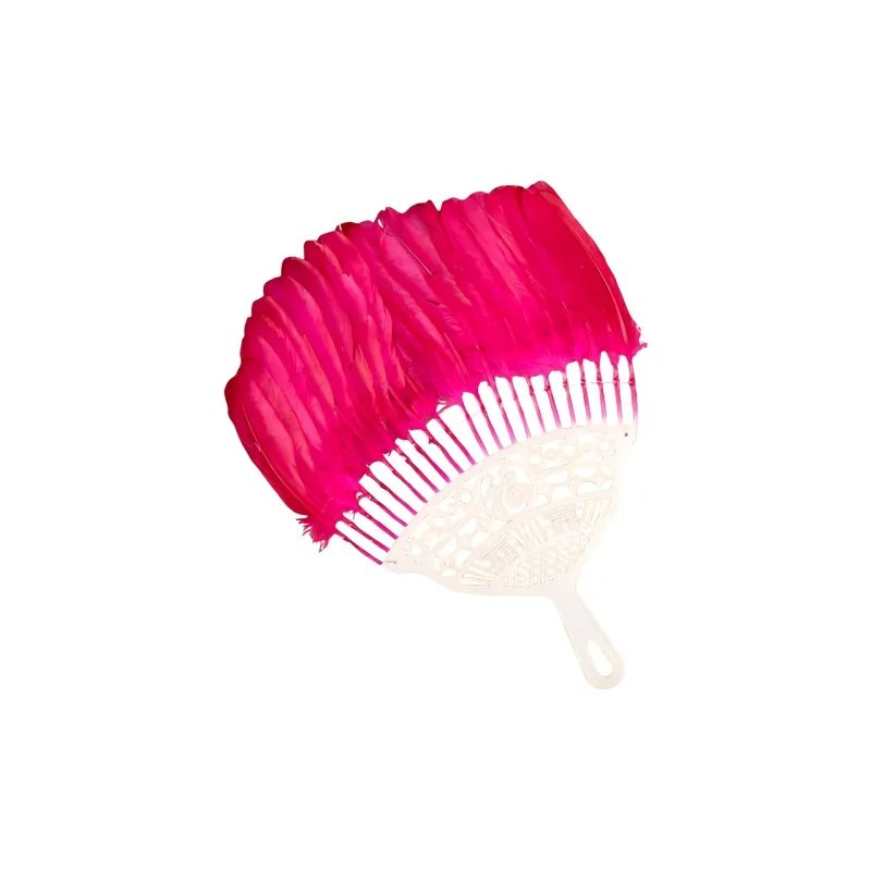 JINGDI Feather Classical Style Fan-16