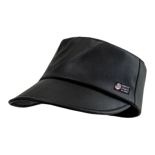 POPEYE PU Baseball Cap Octagonal Cap Unisex