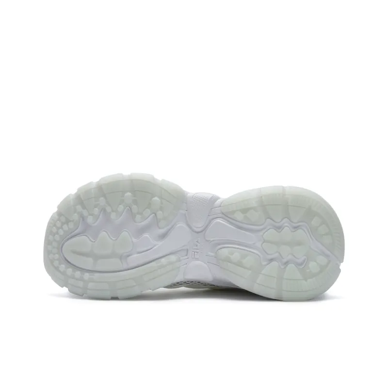 FILA Modern Abrasion Resistant Breathable Low Top Casual Shoes Men's White-4