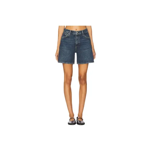 RAG&BONE Denim Shorts Women's Dark Blue