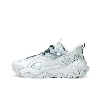 PEAK Tai Ji2.0 Height Increasing Cushioning Low Top Casual Shoes Men's Smoke Gray