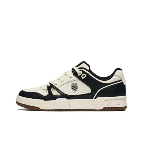 KSWISS Low Top Skateboard Shoes Men's Black White