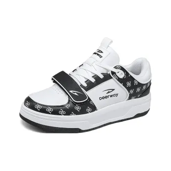 DEERWAY Anti Slip Wear Resistant Low Top Skateboard Shoes Men's