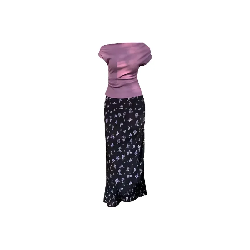 MA JOURNEE Two Piece Skirt Sets Women's-0
