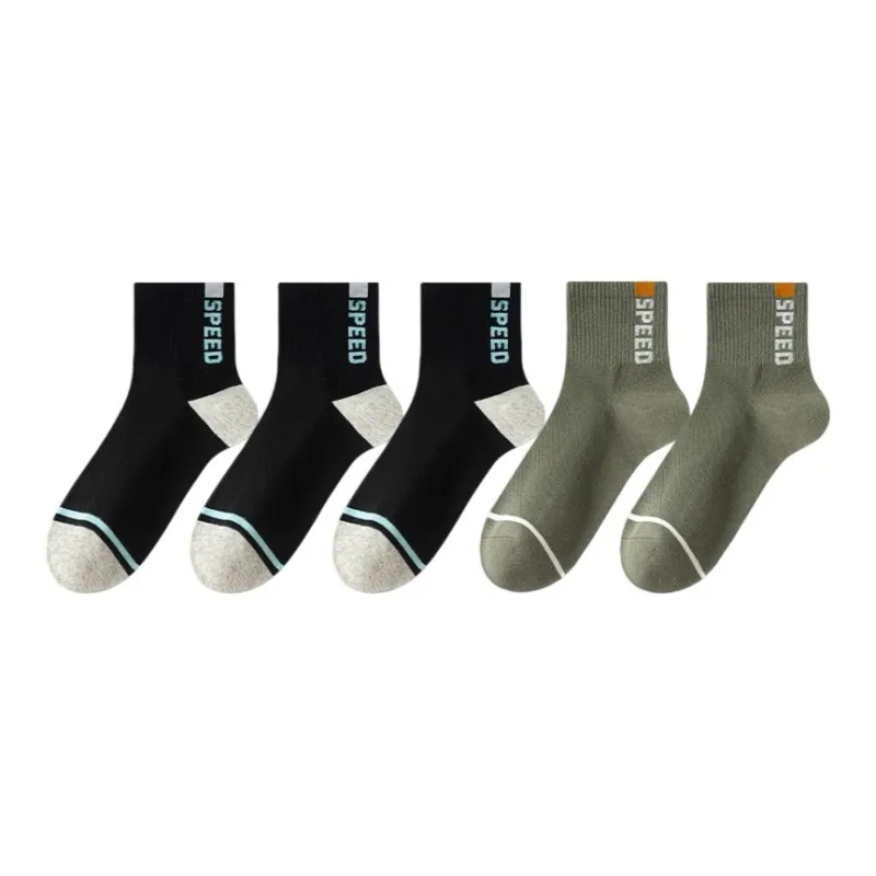 7 SEVFUN Mid Calf Socks Men's Combo Set-18