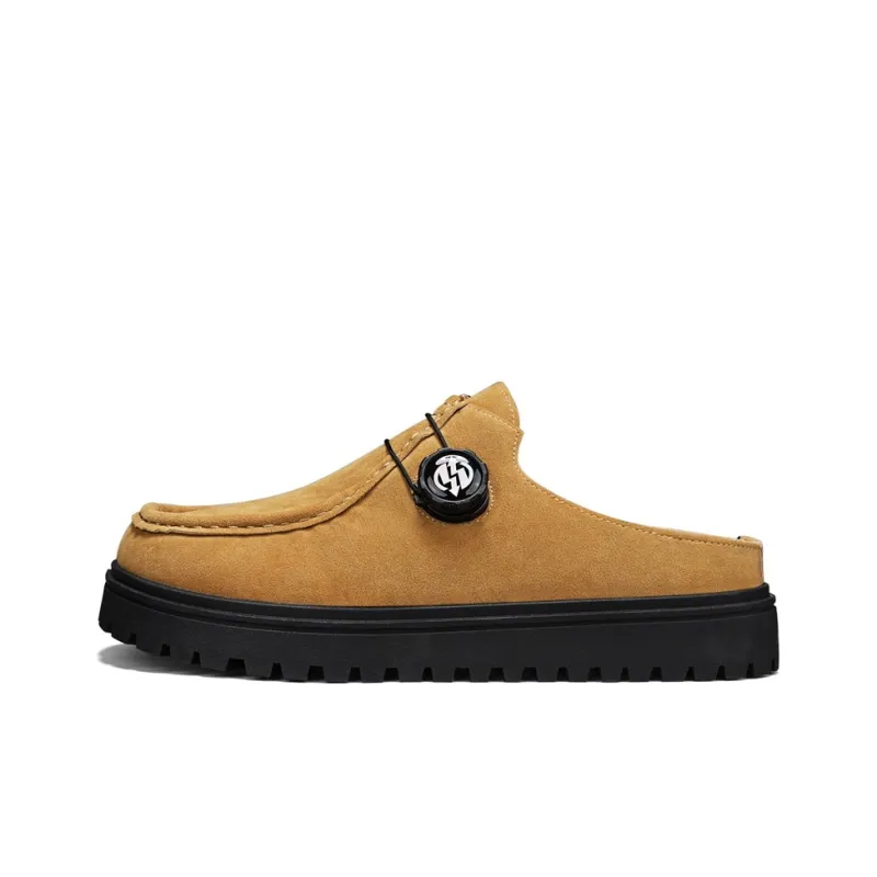 HUANAI Quiet Closed Toe Slippers Men's-0