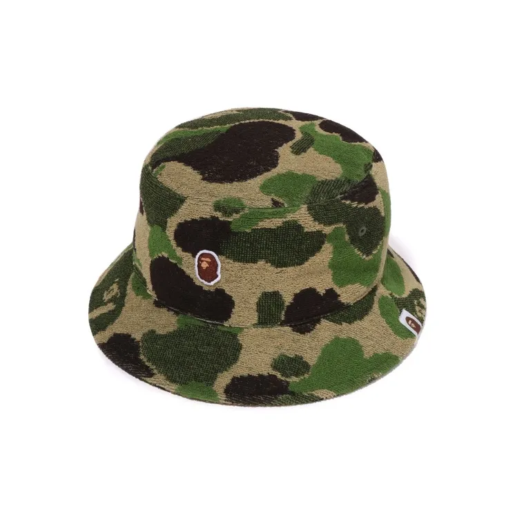Bape Abc Camo Pile Jacquard Bucket Hat-5