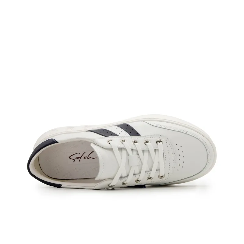 Satchi Slip Resistant, Abrasion Resistant, Waterproof Low Top Casual Shoes Men's White-4